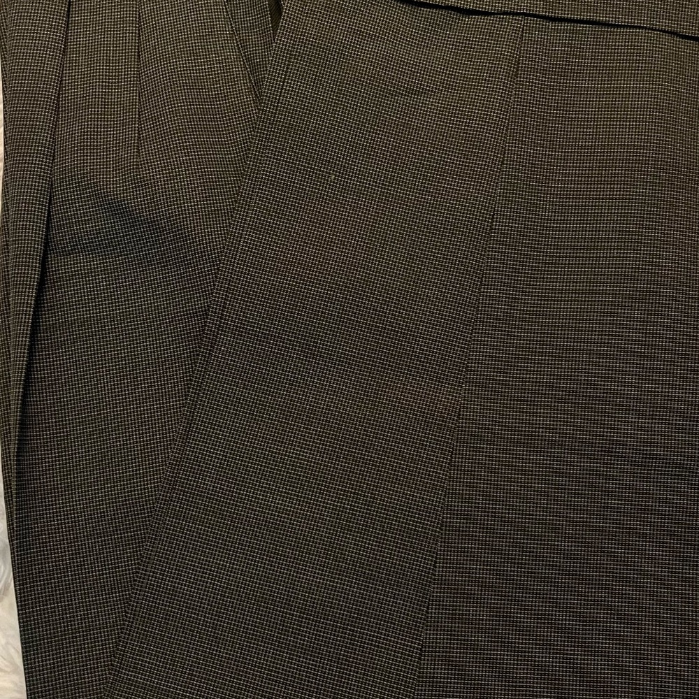 Ben Hogan Brown Patterned Dress Slacks
